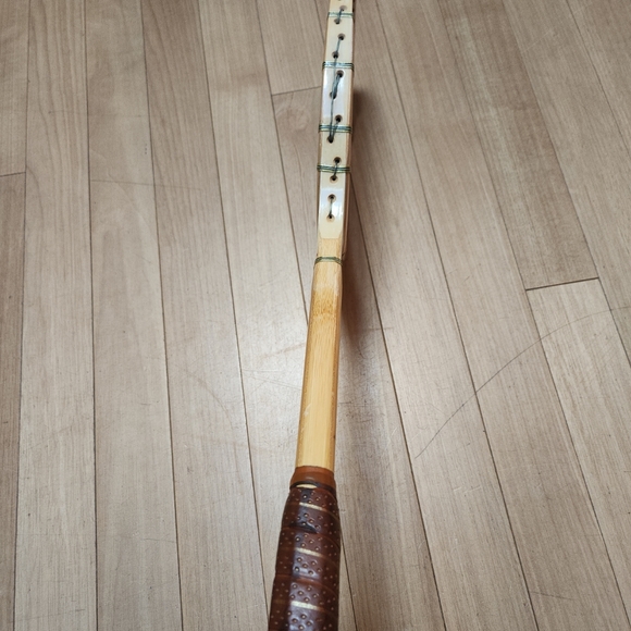 Vintage Japanese Karzen Matchpoint Wood Tennis Racquet Excellent Condition - Picture 7 of 7